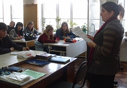 Психолог побеседовала с учащимся профлицея СГТУ