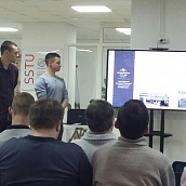 Студенты ОПБС приняли участие в хакатоне на "Точке кипения СГТУ"