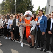 Студенты ТСК приняли участие в торжественной линейке университета, посвященной Дню знаний