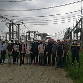 Студенты Института Энергетики посетили  трансформаторную подстанцию Курдюм 500 кВ