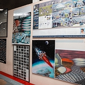 В Институте УРБАС проходит выставка студенческих работ по рисунку и живописи