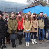 Студенты кафедры ХИМ посетили торжественное открытие стадиона СГТУ