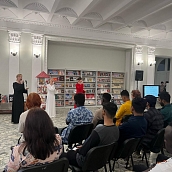 Иностранные студенты СГТУ посетили Всероссийскую акцию «Библионочь»