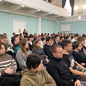 Студенты Политеха и ППК посетили мультимедийную выставку