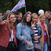 Первокурсники СГТУ стали участниками праздника «Поехали!»