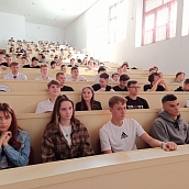 Студентам Политеха провели лекцию по борьбе с терроризмом