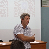 Поздравление с днем знаний первого курса студентов института Энергетики