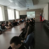 Профориентационная встреча со студентами САСК