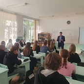 Доцент ИММТ встретился с балашовскими школьниками 