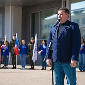СГТУ провел патриотическую акцию, приуроченную 8-летию провозглашения Донецкой народной республики