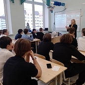Представители СГТУ провели профпробы для десятиклассников