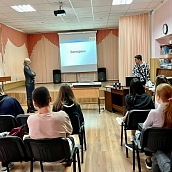 Преподаватели кафедры ПМК встретились с будущими абитуриентами