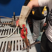 Студенты и преподаватели кафедры «Сварка и металлургия» провели День открытых дверей для старшеклассников