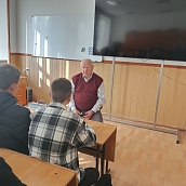 Студенты-транспортники встретились с ветераном отрасли