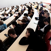 Первокурсники Политеха узнали о работе программиста