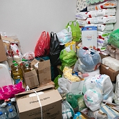 Волонтеры СГТУ продолжают направлять гуманитарную помощь для соотечественников из Донбасса