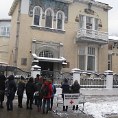 Студенты кафедры ДЦИ прошли по городу с экскурсией «Осторожно. Модерн»