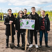 В Политехе прошла международная акция «Сад памяти – 2022»