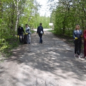 Студенты ЭКЛ приняли участие во Всероссийском экологическом субботнике «Зеленая весна»