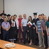 Выпускникам  направления  «Прикладная математика и информатика» вручили дипломы