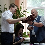 Торжественное вручение дипломов выпускникам кафедры ТСК УРБАС