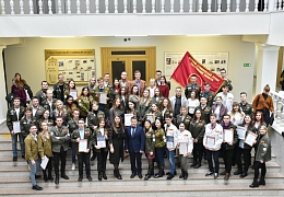 Бойцы штаба РСО политеха награждены почетными грамотами