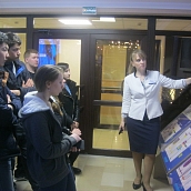 Студенты –экологи посетили Информационный центр Балаковской АЭС