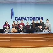 Гагаринцы побывали с экскурсией в «Саратовгазе»
