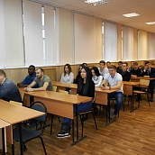 Студенты ТСК - участники профилактической беседы о СПИД