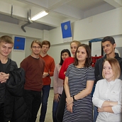 Студенты-первокурсники побывали на лекции в лаборатории ТСК   