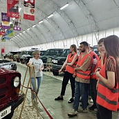 Студенты ИММТ посетили Ульяновский автомобильный завод в рамках летней практики