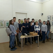 Студенты-экологи посетили мастер-класс по изготовлению красок