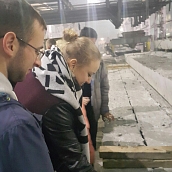 Студенты УРБАСа побывали на экскурсии на заводе компании «Кронверк»