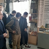 Политеховцы посетили Музей воинской и боевой славы 