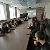 Профориентационная встреча со студентами САСК