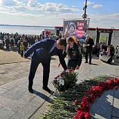 День космонавтики: Гагаринцы открыли праздничные мероприятия участием в митинге