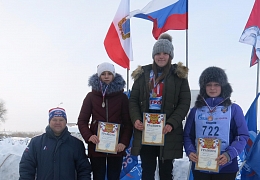Студентка Петровского филиала СГТУ – чемпионка районного этапа «Лыжни России-2019»