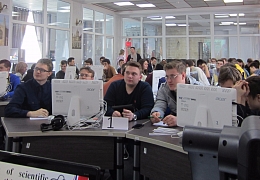 В Гагаринском вузе прошла «техническая» олимпиада на английском языке