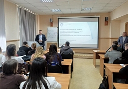 В Институте УРБАС студенты встретились с представителями компании «Атомтехэнерго»