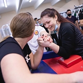 В Политехе прошло первенство по армрестлингу