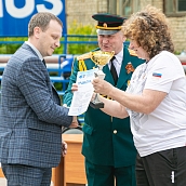 На стадионе СГТУ прошло награждение сотрудников и студентов за «Спартакиаду здоровья» и соревнования по ГТО