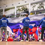 Сергей Наумов и политеховцы выступили на митинге и поддержали действия Президента России