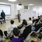 Студенты встретились с представителями Центра молодежного инновационного творчества «Инженеры будущего»