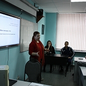 На кафедре САС состоялся cеминар Анастасии Боровской 