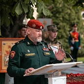 Политеховцы приняли участие в памятном мероприятии в военном институте войск Нацгвардии