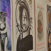 В колледже СГТУ состоялась презентация выставки «Легенды космоса»