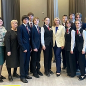 Заведующий кафедрой ПМК СЭИ СГТУ имени Гагарина Ю.А. в составе Ареопага полуфинала олимпиады «УМНИЦЫ и УМНИКИ Земли Саратовской»