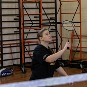 Соревнования по бадминтону прошли в рамках Спартакиады ППС