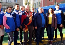 Николай Панков поздравил политеховцев с открытием нового спорткомплекса