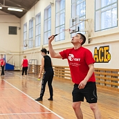 Институт машиностроения, материаловедения победил в соревнованиях по бадминтону
